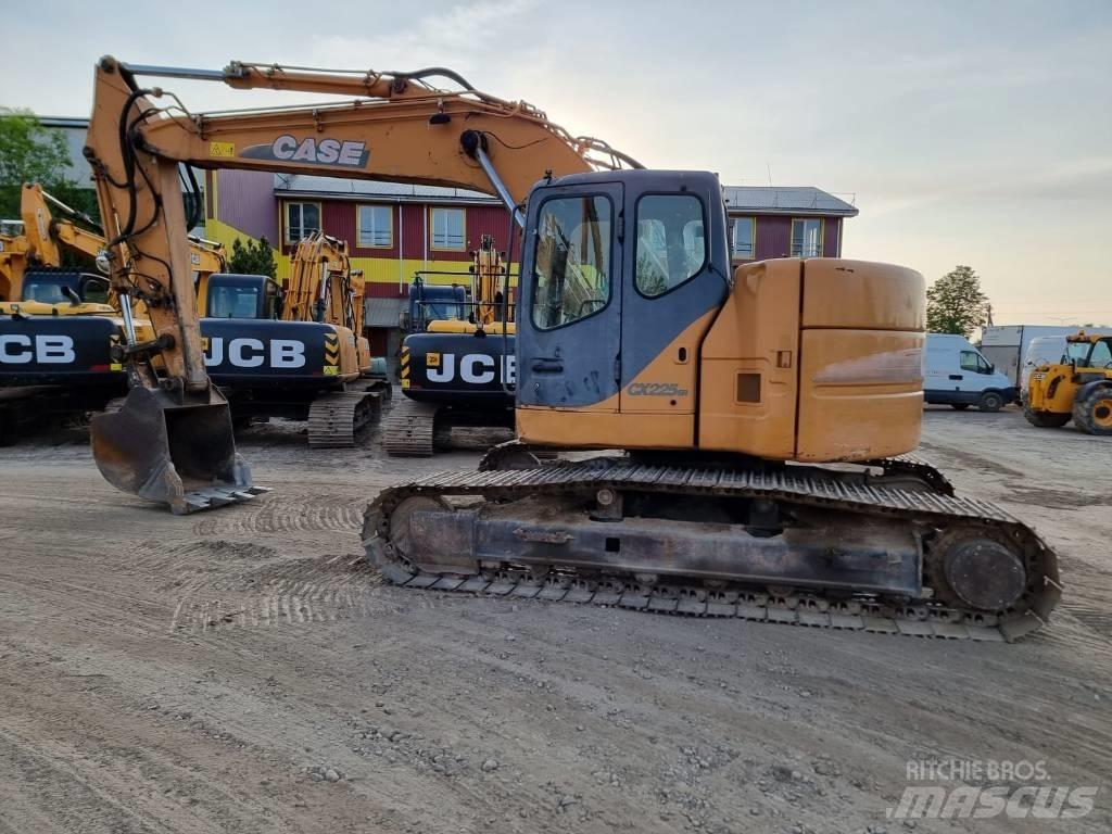 CASE CX 225 SR Rupsgraafmachines