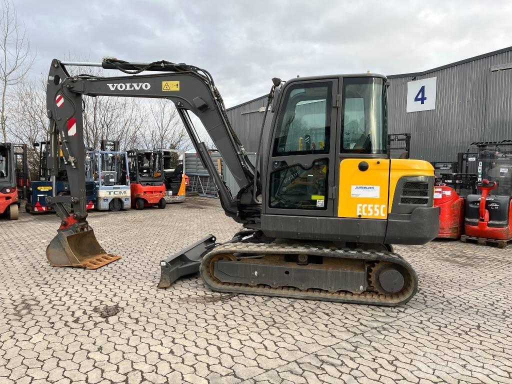 Volvo EC55C Minigraafmachines < 7t