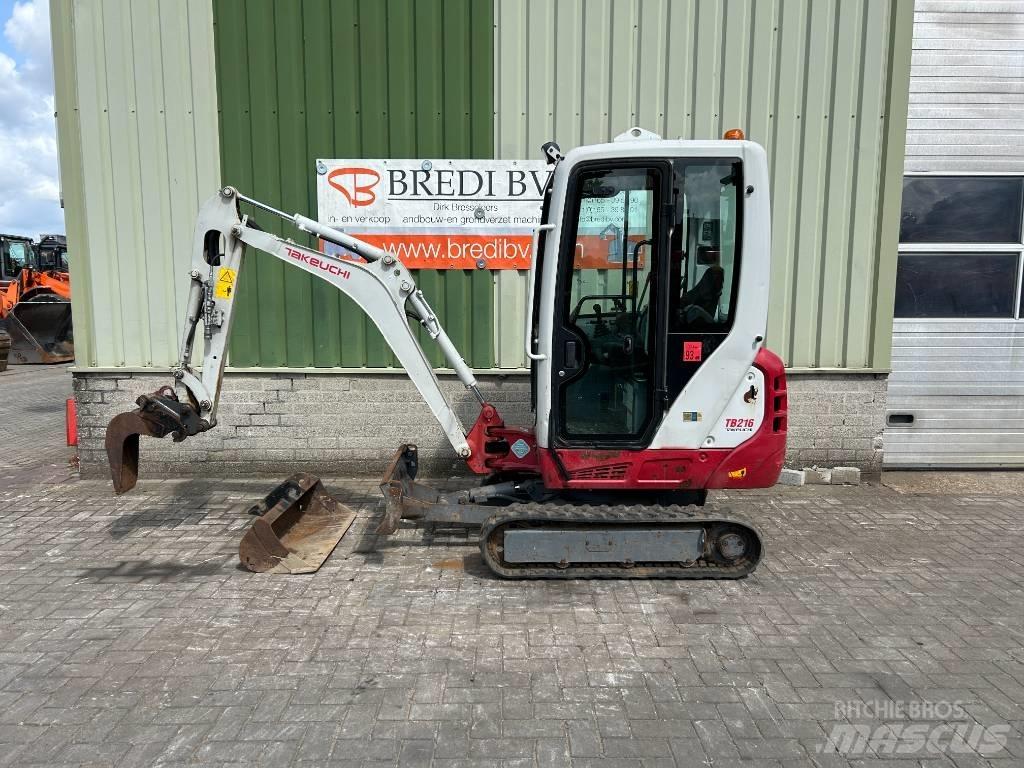 Takeuchi TB 216 Minigraafmachines < 7t