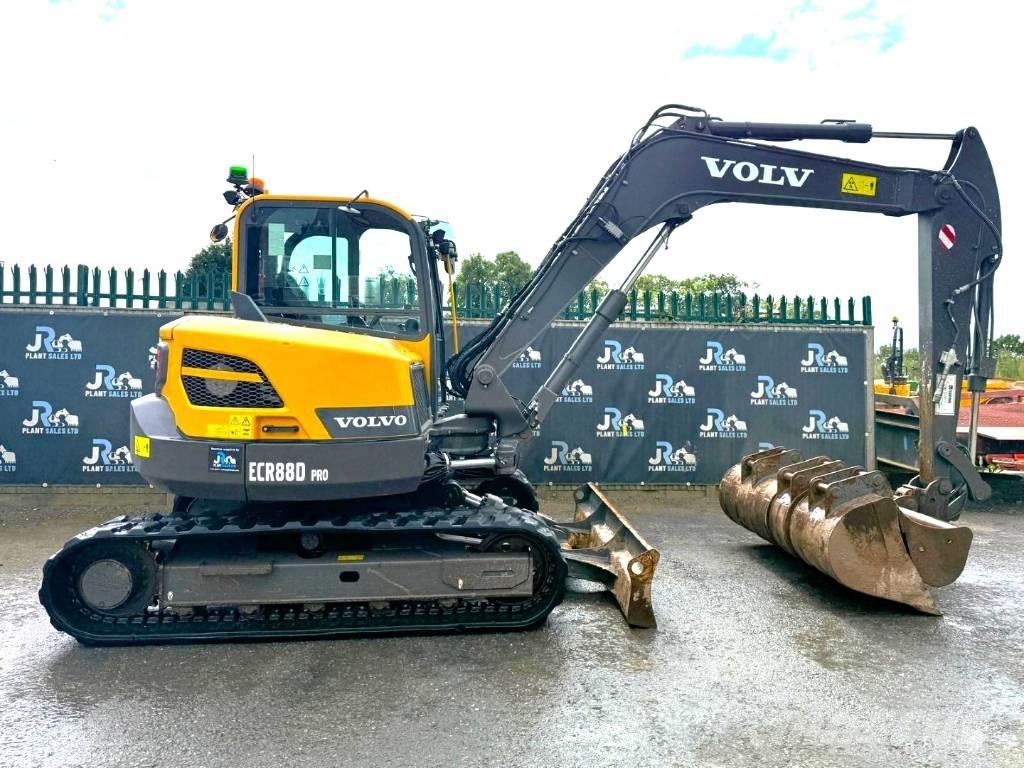Volvo ECR 88 D PRO Midigraafmachines 7t - 12t