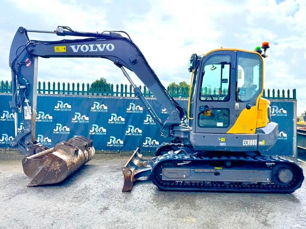 Volvo ECR 88 D PRO Midigraafmachines 7t - 12t
