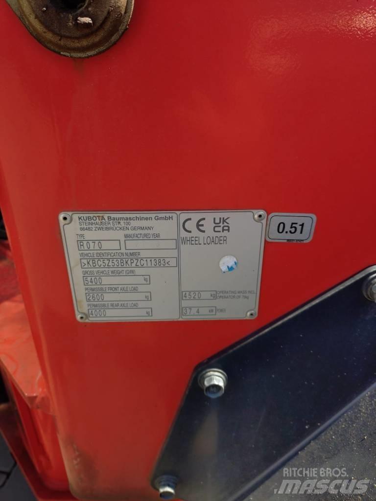 Kubota R 070 Wielladers