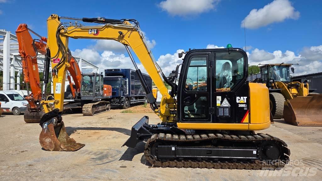 CAT 308 E 2 CR Midigraafmachines 7t - 12t