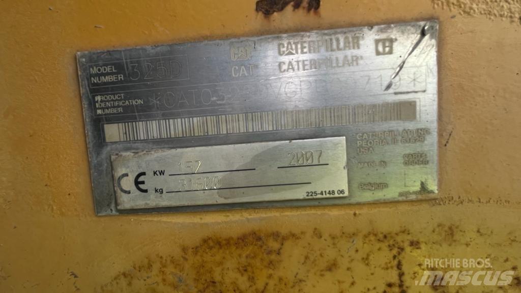 CAT 325 Dl Rupsgraafmachines