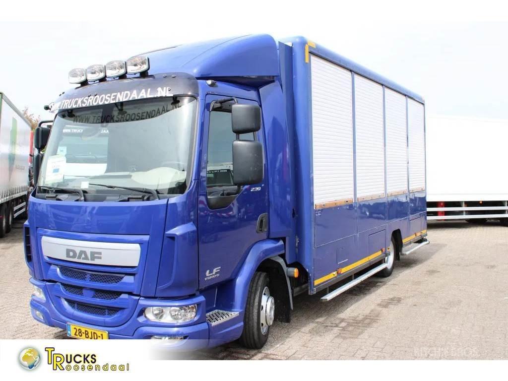 DAF LF 230 + EURO 6 Bakwagens met gesloten opbouw