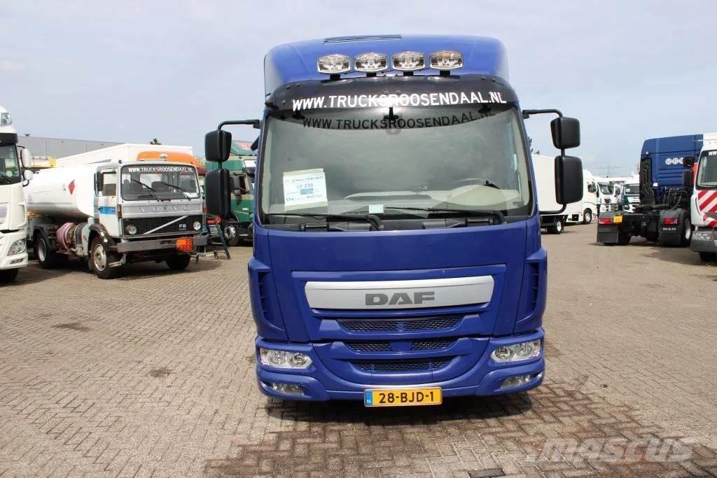 DAF LF 230 + EURO 6 Bakwagens met gesloten opbouw
