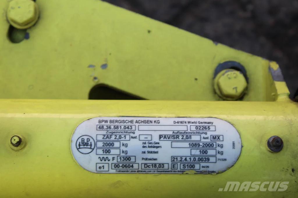  Trias 2 AXEL Overige aanhangers