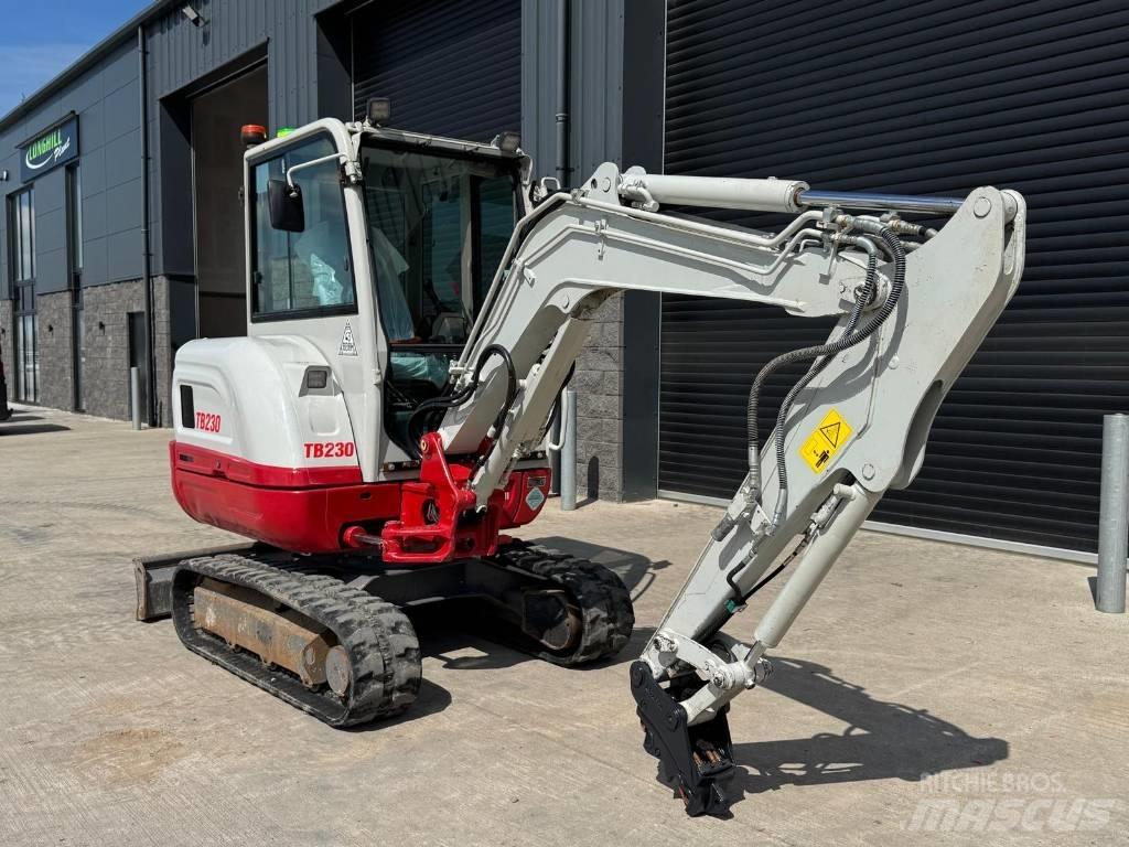 Takeuchi TB 230 Minigraafmachines < 7t