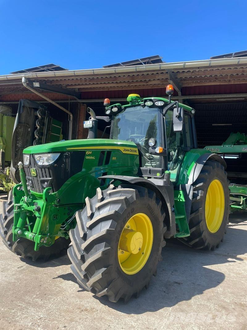 John Deere 6M155 Tractoren