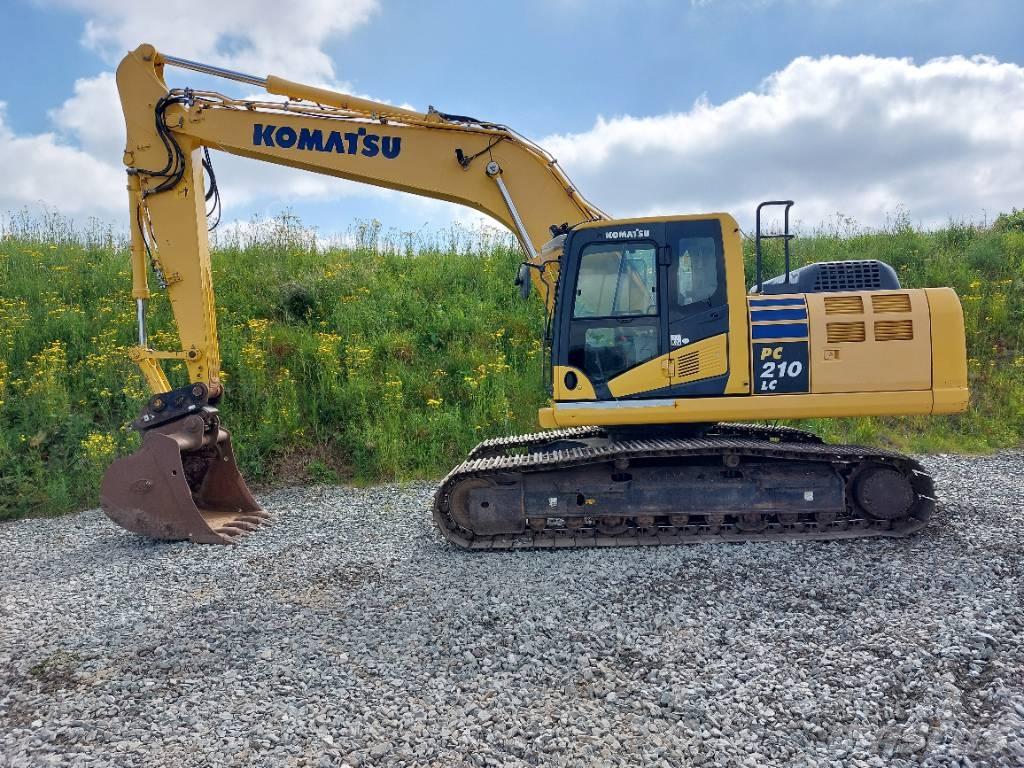 Komatsu PC210LC-10 Rupsgraafmachines