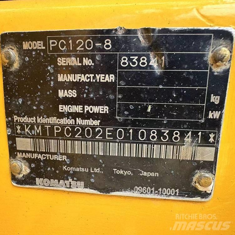 Komatsu PC 120-8 Rupsgraafmachines