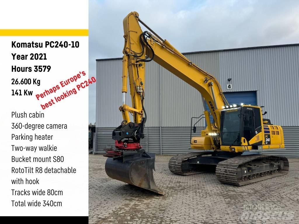 Komatsu PC 240 LC-10 Rupsgraafmachines