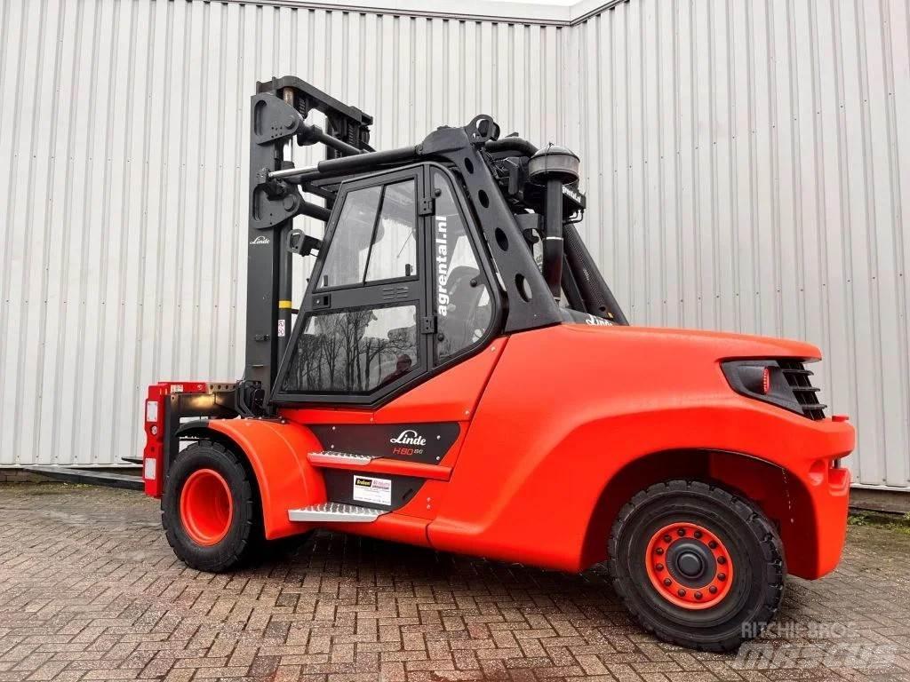 Linde H80D-03/1100 Diesel heftrucks