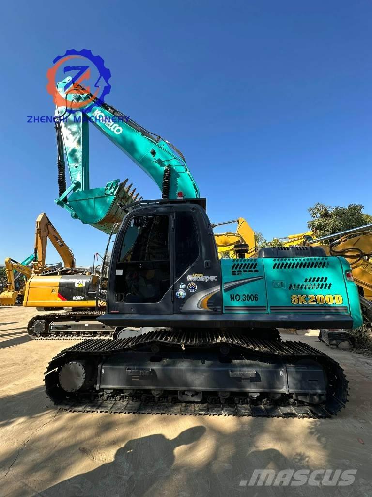 Kobelco SK 200 Rupsgraafmachines