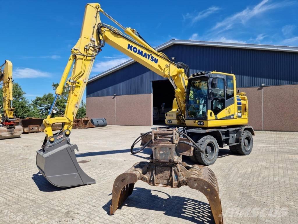 Komatsu PW 148-11 Wielgraafmachines