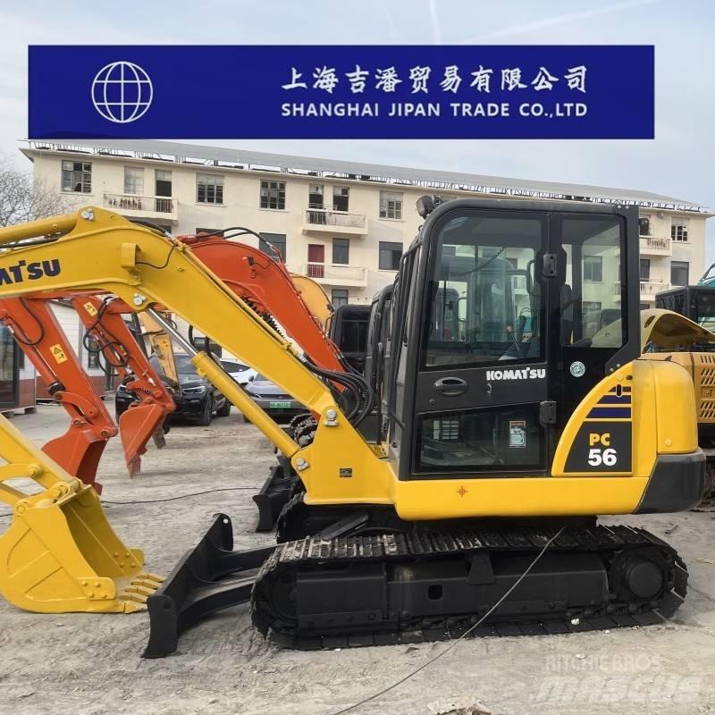 Komatsu PC 56 Rupsgraafmachines