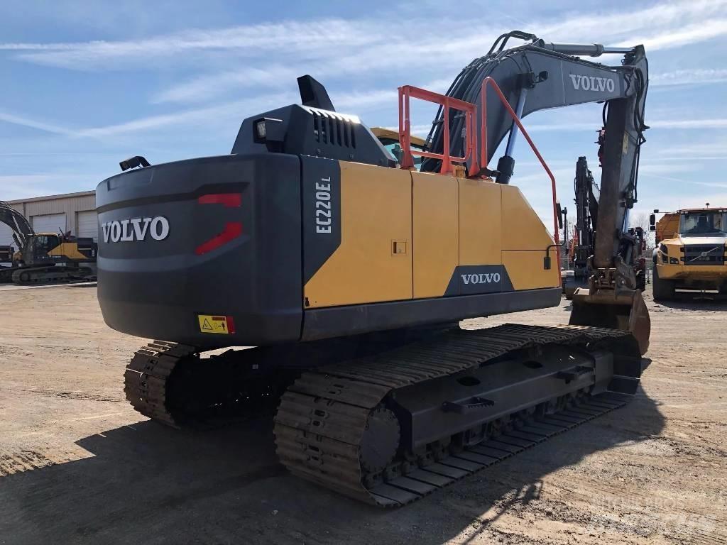 Volvo EC220EL Midigraafmachines 7t - 12t