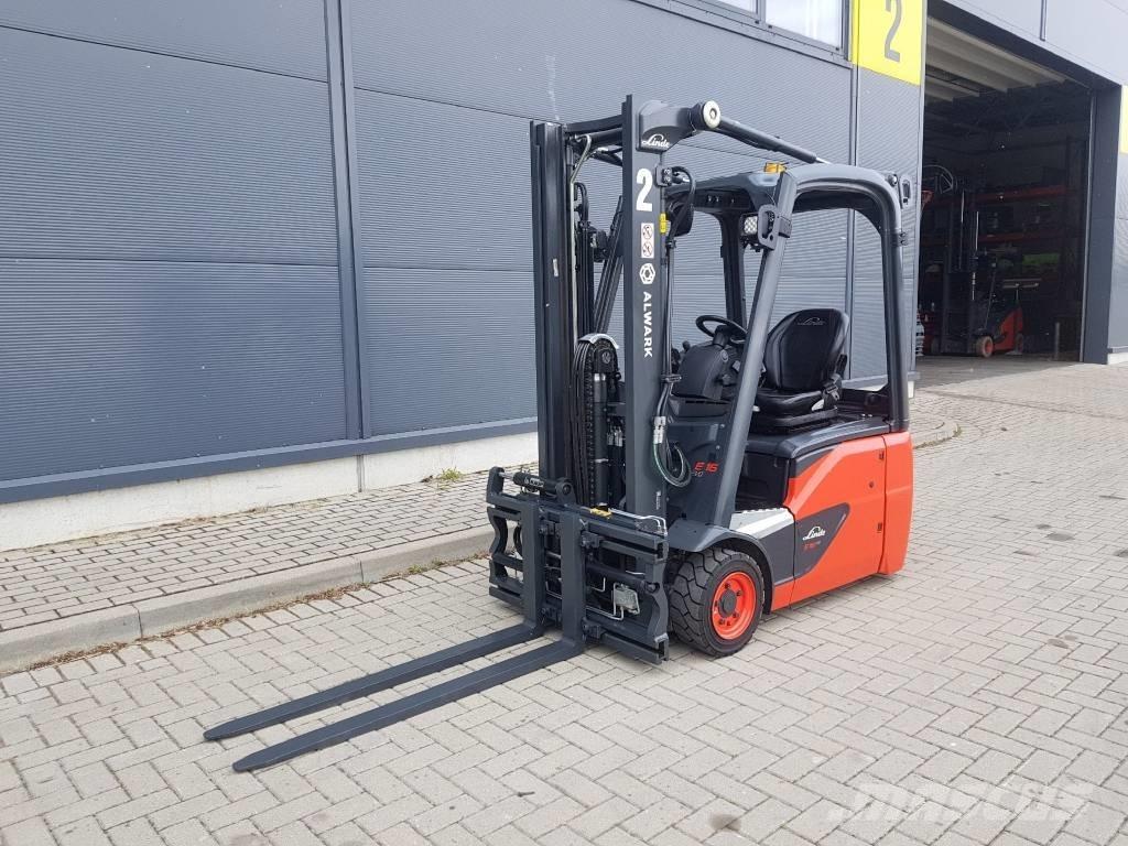 Linde E16C Elektrische heftrucks