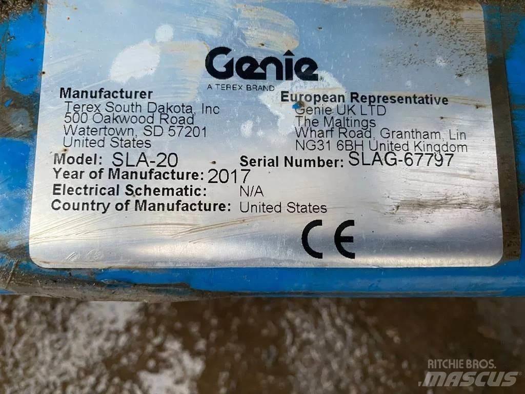 Genie SLA 20 Meeloop stapelaar