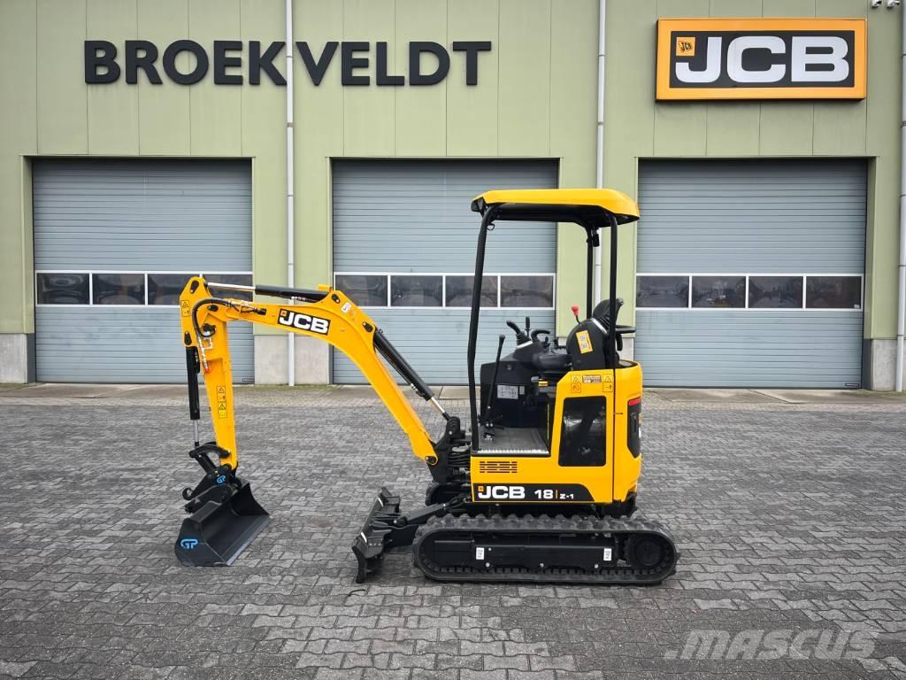 JCB 18Z-1 Minigraafmachines < 7t