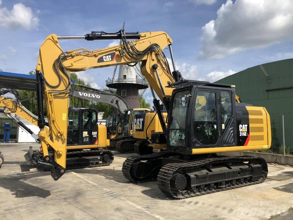 CAT 316 EL EPA Rupsgraafmachines