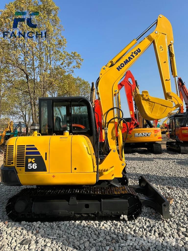 Komatsu pc56 Rupsgraafmachines