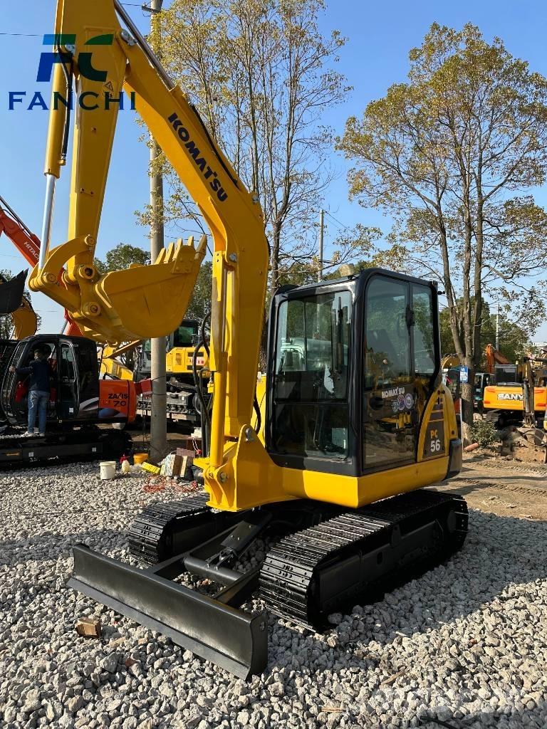 Komatsu pc56 Rupsgraafmachines