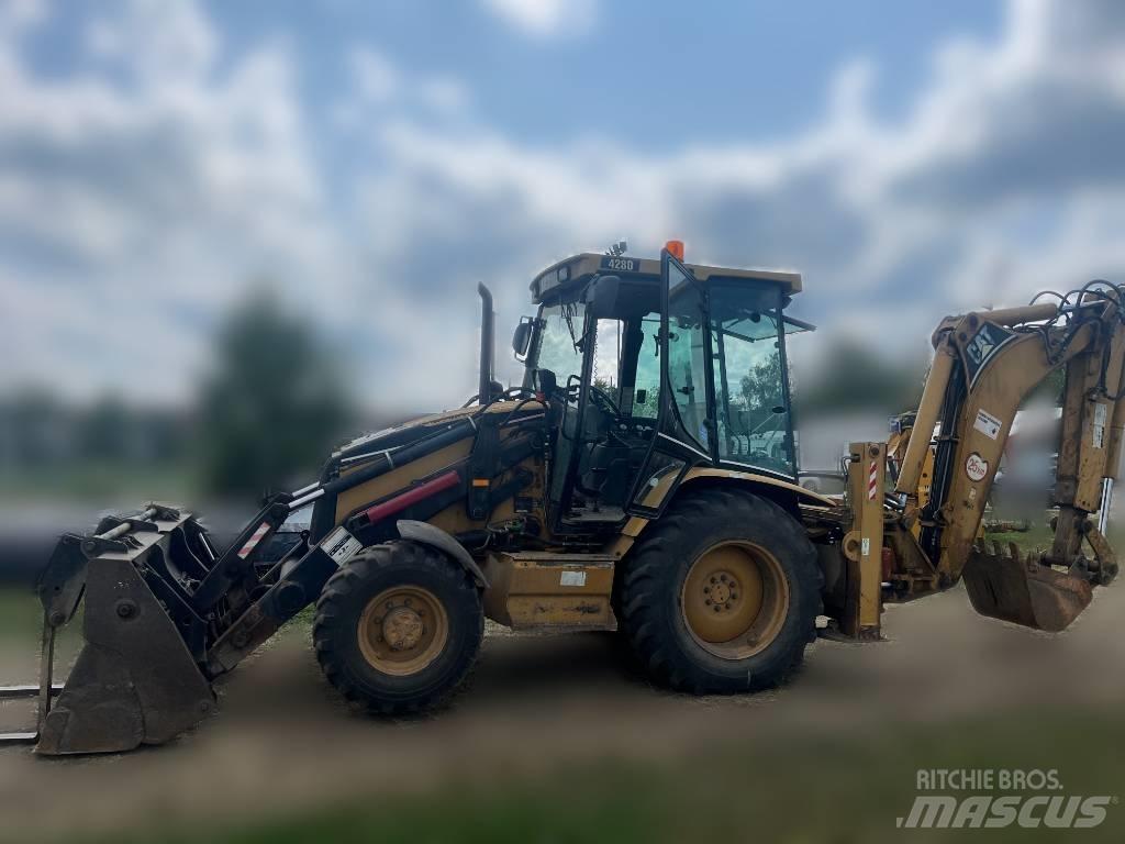 CAT 428 Graaf-laadcombinaties