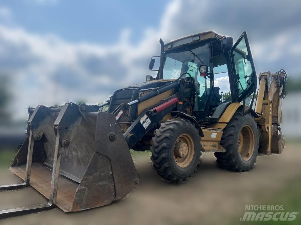 CAT 428 Graaf-laadcombinaties