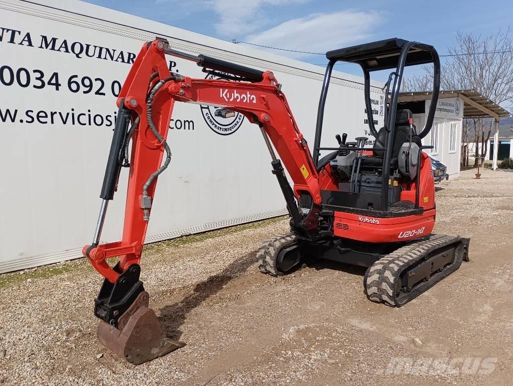 Kubota U 20-3 Minigraafmachines < 7t