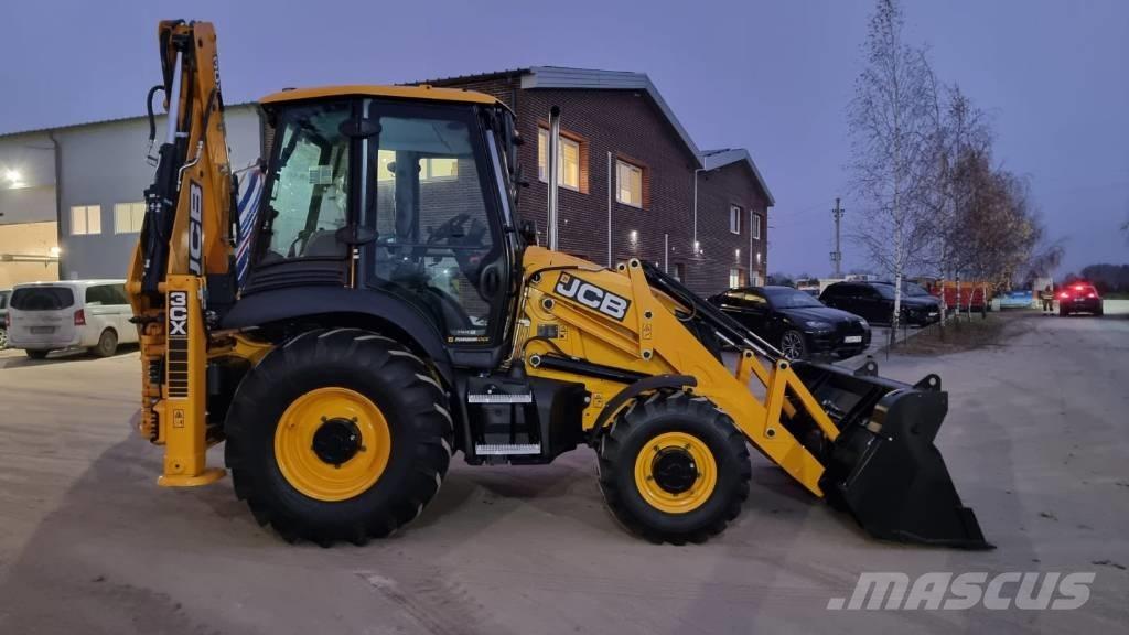 JCB 3 CX Graaf-laadcombinaties