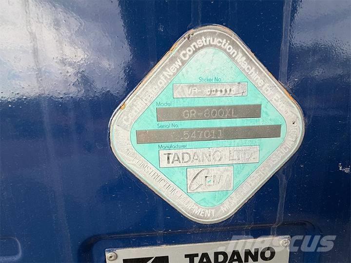 Tadano GR 800 XL-1 Ruw terrein kranen