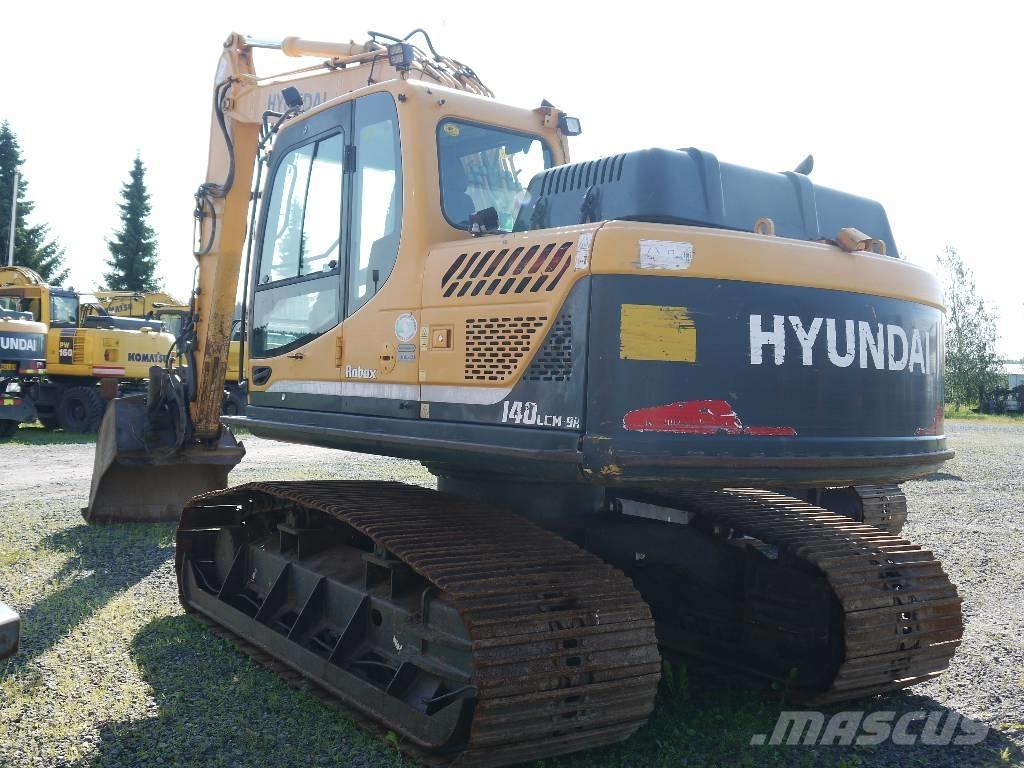Hyundai R 140 LCM-9A Rupsgraafmachines