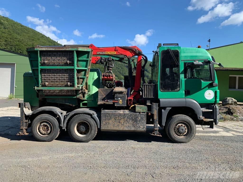 MAN - JENZ TGS 6x4 Houtversnipperaars