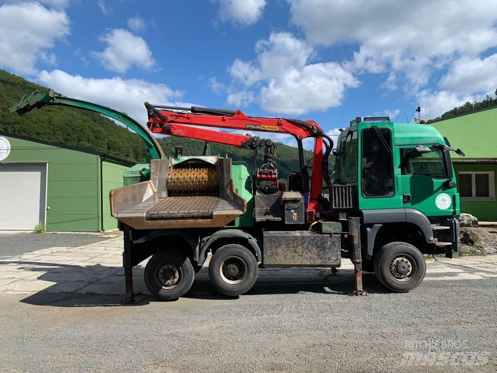 MAN - JENZ TGS 6x4 Houtversnipperaars