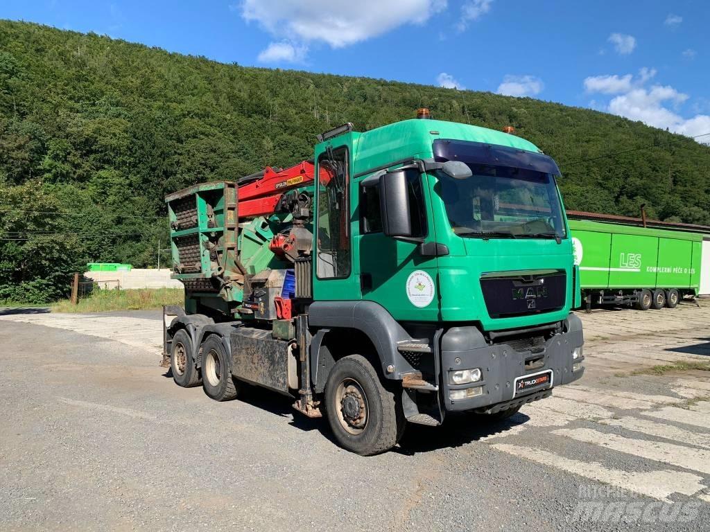 MAN - JENZ TGS 6x4 Houtversnipperaars