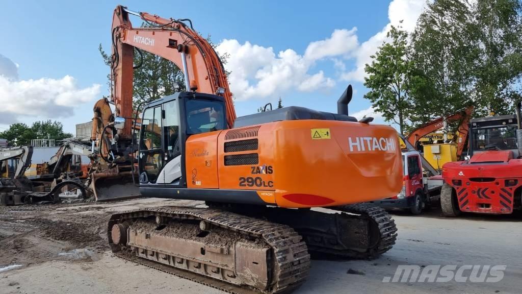 Hitachi ZX 290 LC-5B Rupsgraafmachines