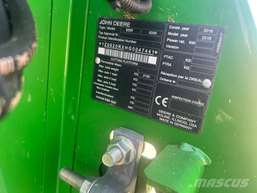 John Deere T 550 Maaidorsmachines