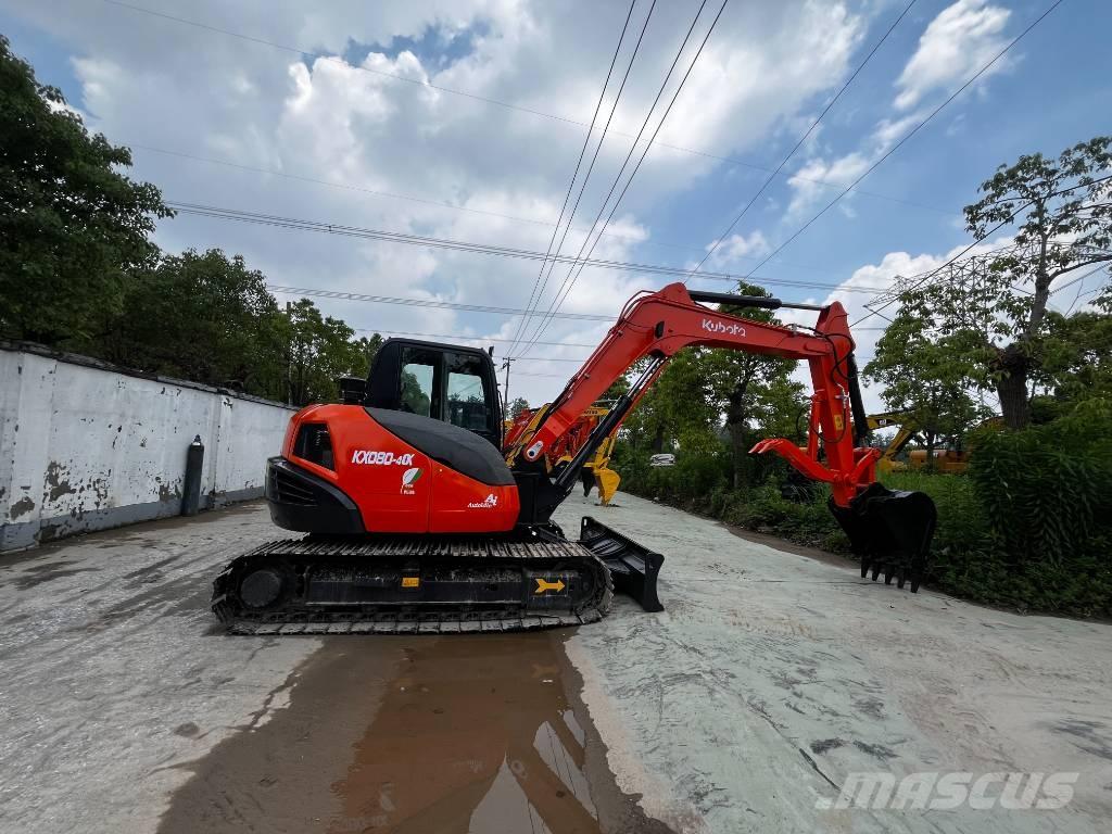 Kubota KX 080-4 CX Minigraafmachines < 7t