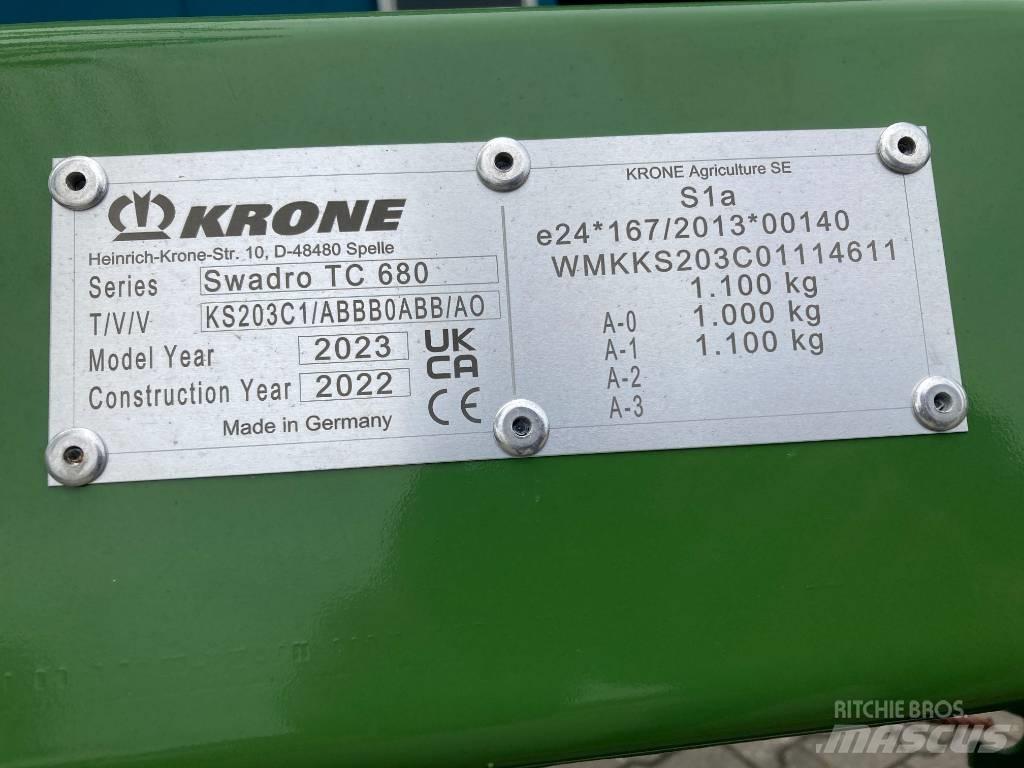Krone Swadro TC 680 Zwadharken