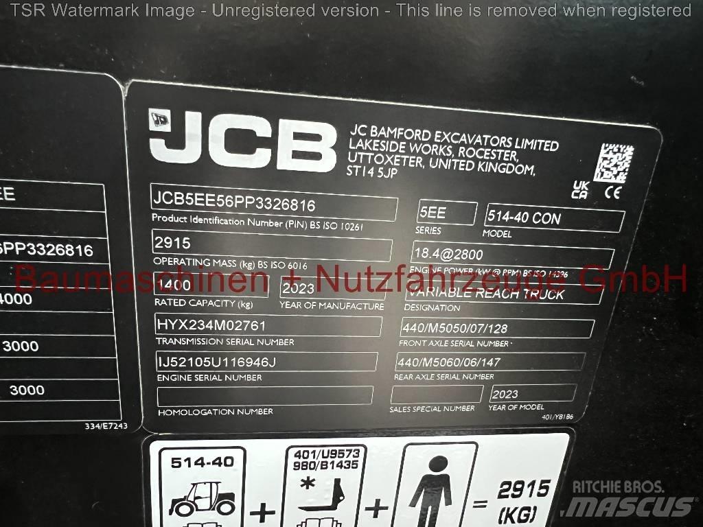JCB 514-40 CTC -Demo- Verreikers