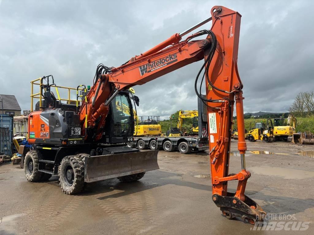 Hitachi ZX 155 W-7 Midigraafmachines 7t - 12t