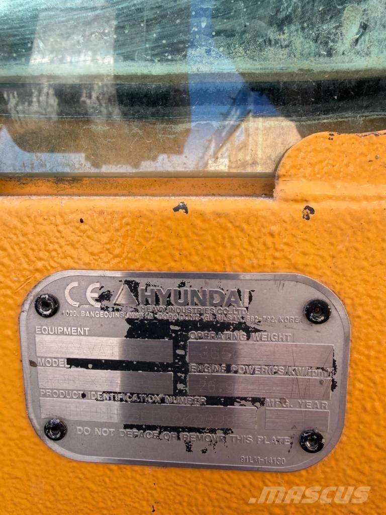 Hyundai Robex 35 Z-9 Minigraafmachines < 7t