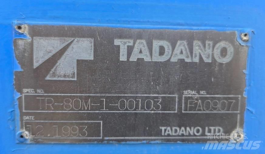 Tadano TR 80 M-1 Ruw terrein kranen