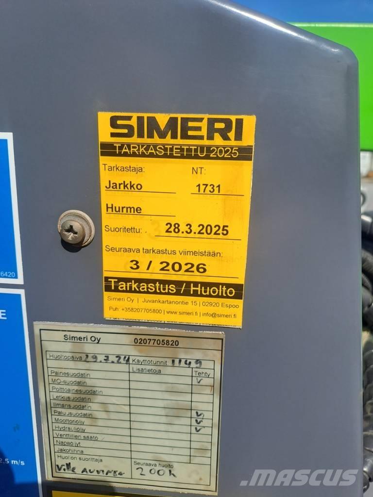 Leguan 125 Zelfrijdende knikarm hoogwerker