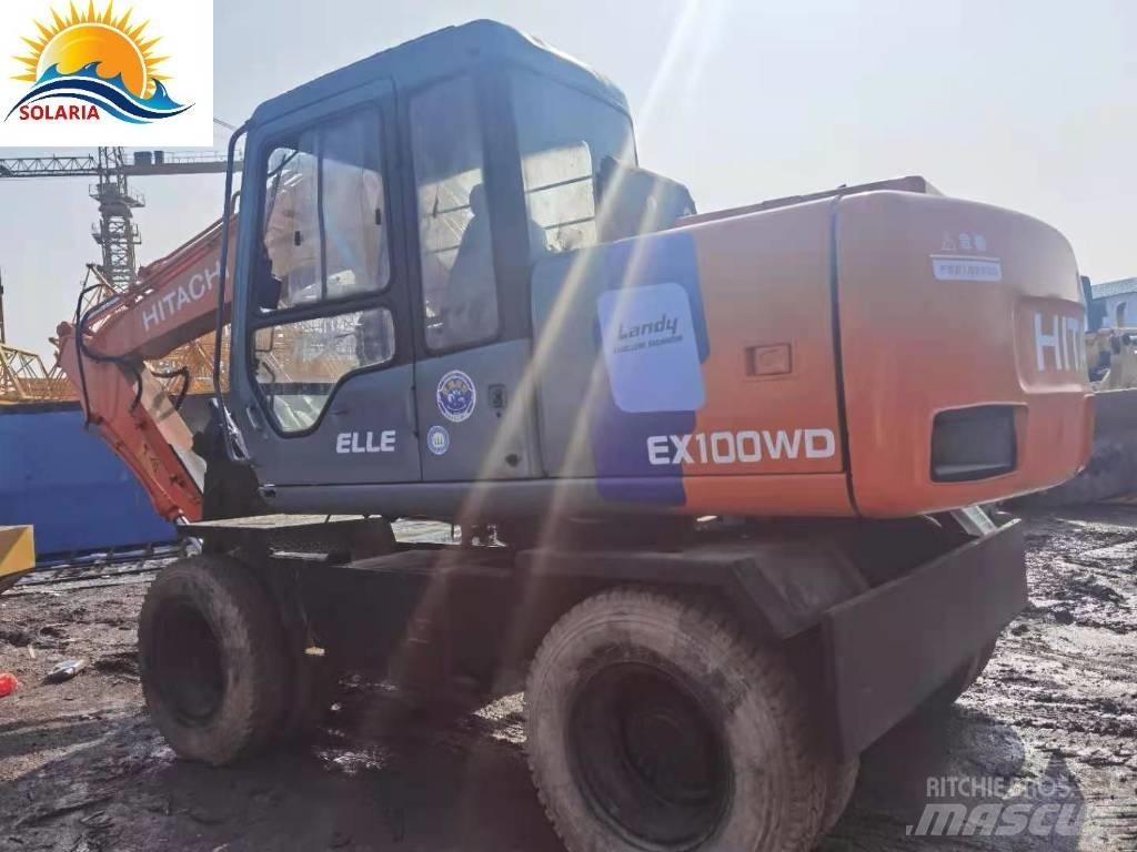 Hitachi EX 100 W D Wielgraafmachines