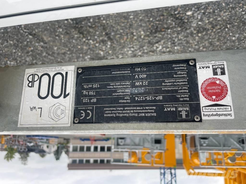 Bauer MAT BP 125 Bouw - Overige