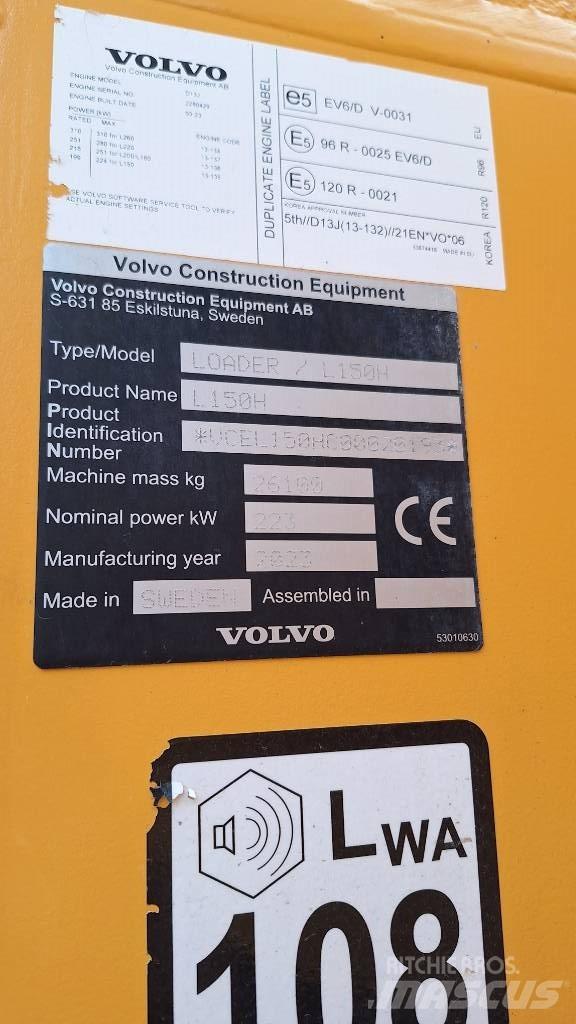 Volvo L 150 H Wielladers