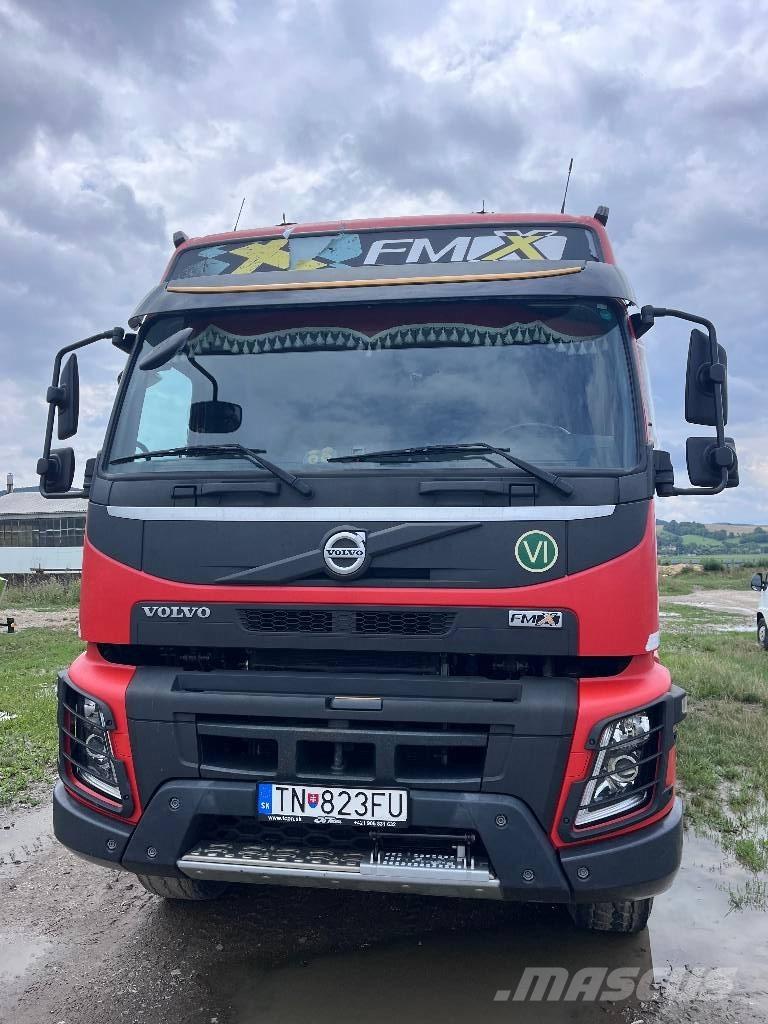 Volvo FMX 500 Hout-Bakwagens