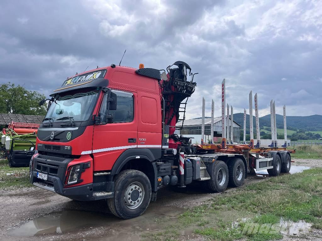 Volvo FMX 500 Hout-Bakwagens